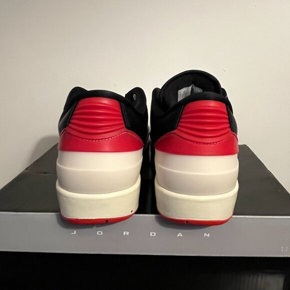 🔥 Air Jordan 2 “White/Black/Red” | W12 / M10.5 | Brand New ❌📦 🔥 - Picture 3 of 3